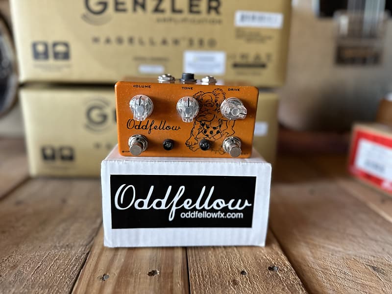 Oddfellow Caveman Overdrive Pedal w/ Box & Original Paperwork