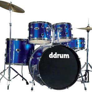 ddrum D2PB 5pc Drum Set with Cymbals and Hardware (10x8/12x9/16x14/22x18/5.5x14")