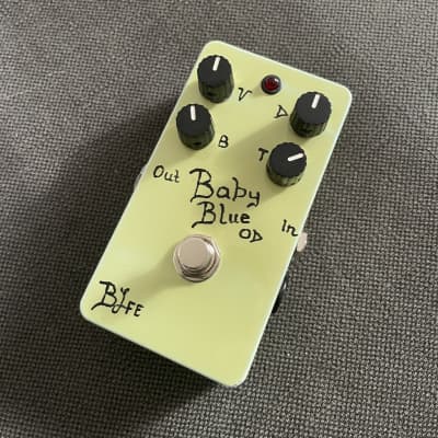 Reverb.com listing, price, conditions, and images for bjfe-baby-blue-overdrive