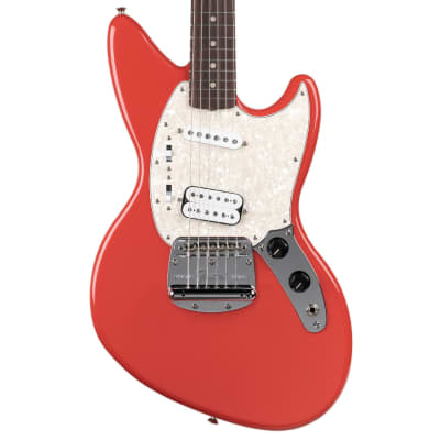 Fender Kurt Cobain Jag Stang   Fiesta Red for sale