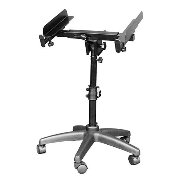 On-Stage MIX400 Autolocator/Mixer Stand w/ Casters image 1