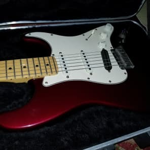 Fender Made In America USA Stratocaster Guitar Fender Stratocaster Clapton Beck Era 1991 Candy Apple Red image 4