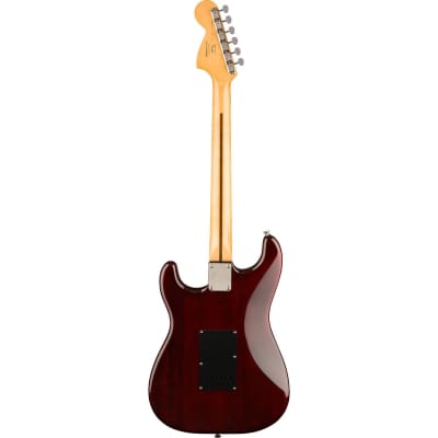 Squier Classic Vibe '70s Stratocaster HSS Electric Guitar Walnut image 7