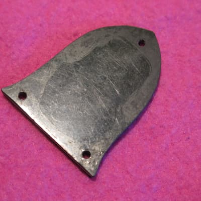 vintage 1960's large bell truss rod cover for teisco  conrad kawaii greco ibanez norma image 1