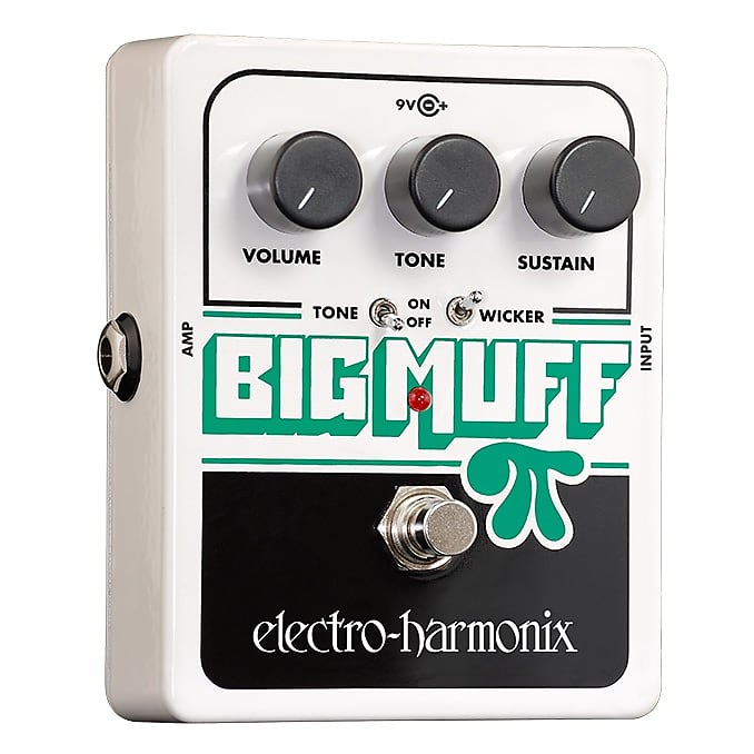 Electro-Harmonix EHX Big Muff Pi Distortion / Sustainer Pedal w/ Tone Wicker