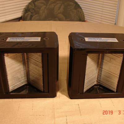 Pair ESS Heil AMT 1 Air Motion Transformer Tweeters Speakers w