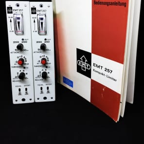 1975 PAIR of EMT 257 Compact Compressor Limiters image 2