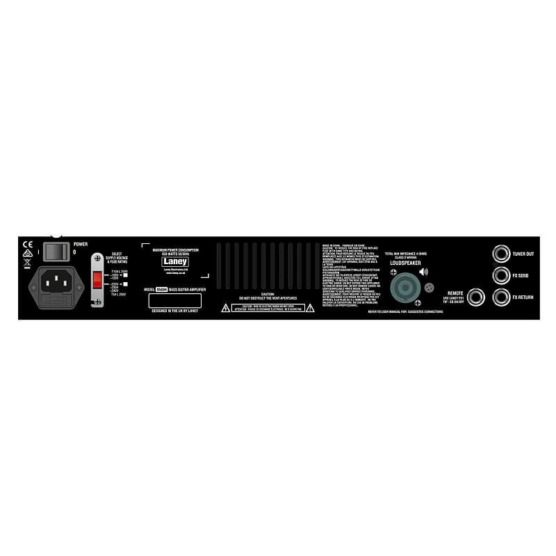 Laney R500H Richter Bass Amplifier Head, 500W | Reverb