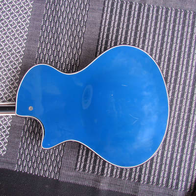 Wandre Davoli Tri Lam 1960's Era Made In Italy Wandre Tr-Lam Cool Wacky Artistic Blue Italian Guitar image 4
