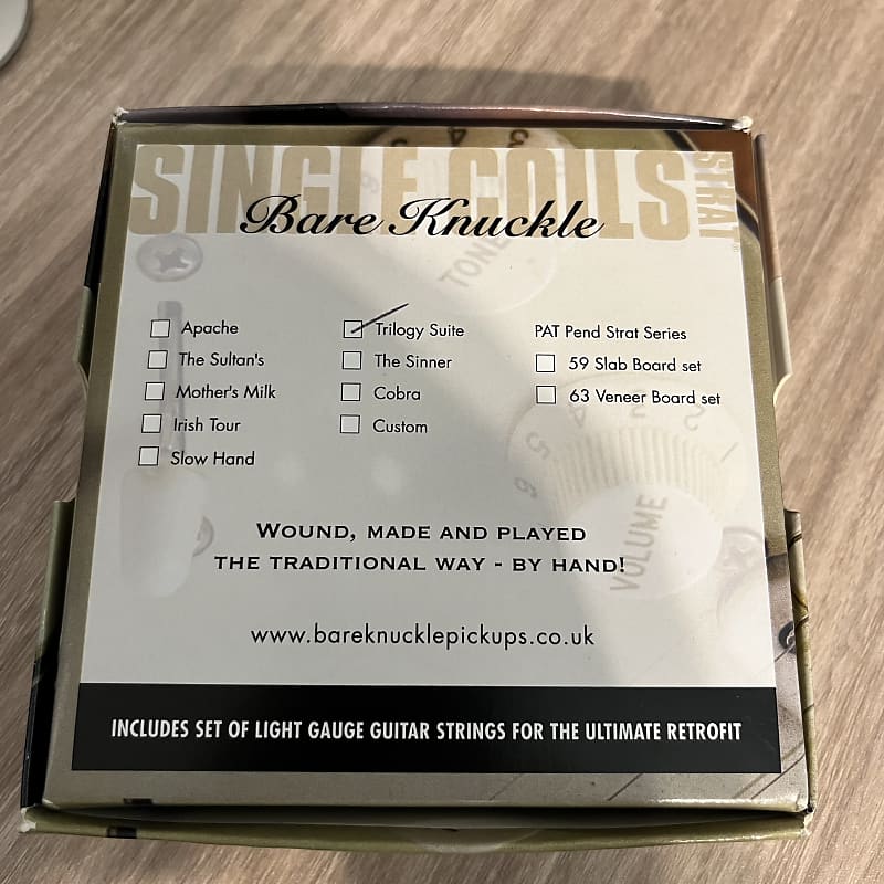 Trilogy Suite Single Coil strat pickup