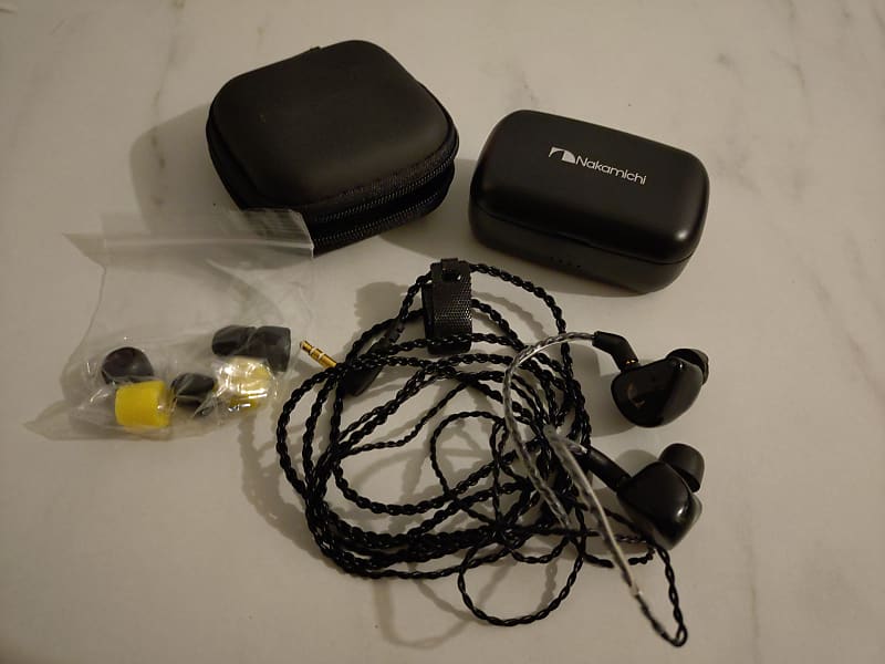 Nakamichi Elite Pro TWS 600 in ear monitors - Black