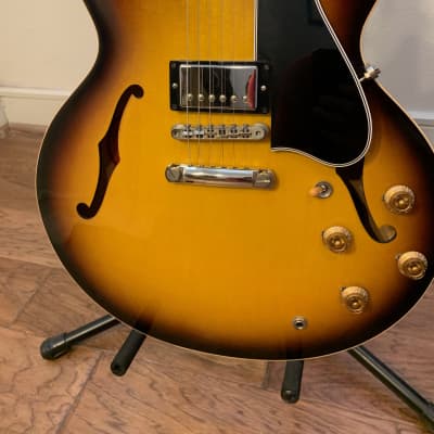 Gibson ES-335 Dot Fat Neck 2006 - 2014 - Antique Vintage Sunburst image 4
