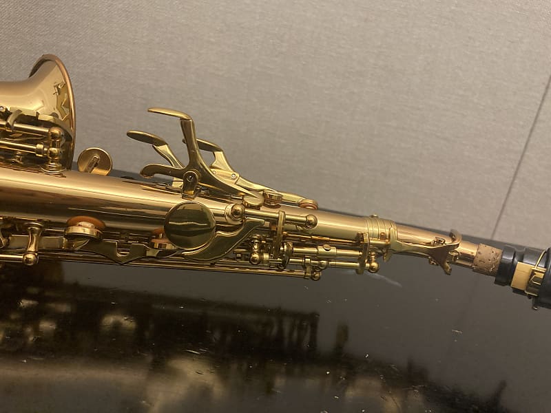 P. Mauriat PMSS-2400 Curved Soprano Saxopone - high f#