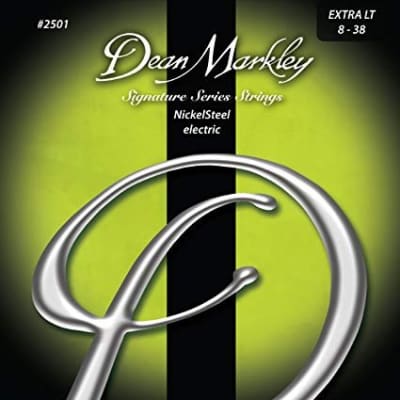 Dean Markley 2501 signature series strings extra light for sale
