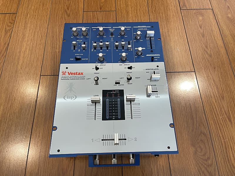 Vestax PMC-07PRO ISP DJミキサー ブルー中古品 Vestax PMC-07PRO ISP DJミキサー ブルー中古品 Vestax PMC-07