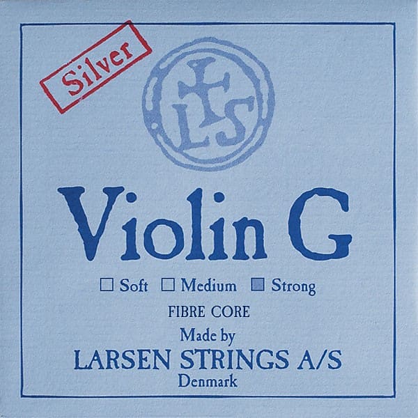 Larsen Original Violin Strings G Silver Wound/Synthetic Reverb