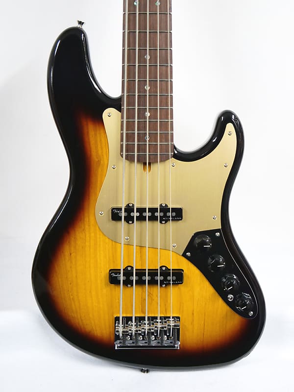 Fender Deluxe Jazz Bass V Kazuki Arai Edition 2022 SN:1860 ≒4.14kg 2-Color  Sunburst