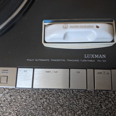 Luxman PX-101 Linear Tracking Turntable 1980s - Silver image 11