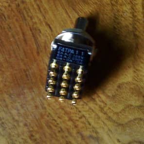 Toggle Switch 4 pole x 12 terminal. for Peavey ; others image 1