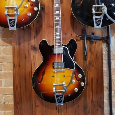 Gibson ES-335 Anchor Stud Bigsby VOS 2018 Antique Vintage Sunburst image 1