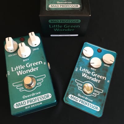 Mad Professor Little Green Wonder Overdrive Pedal | Reverb UK