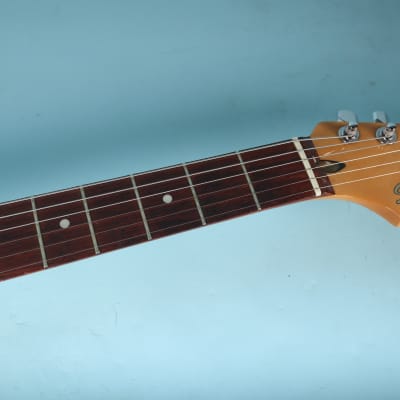 Vintage 1980s Squier Bullet 1 One Made in Korea Ferrari Red MIK Electric Guitar image 19