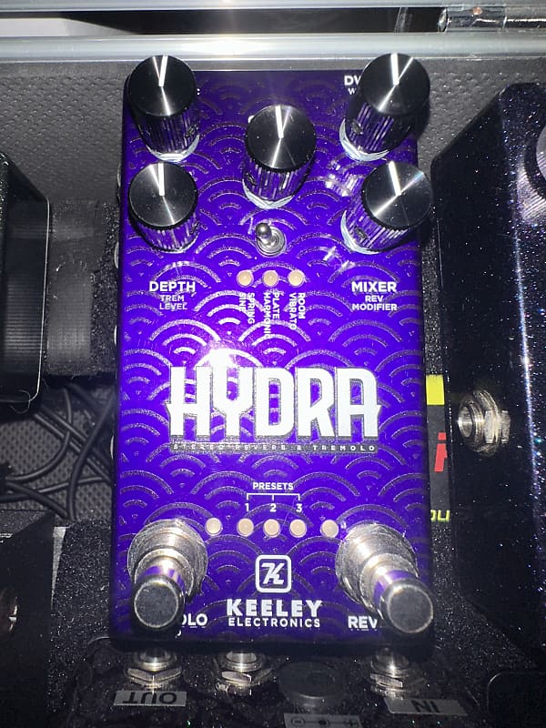 Keeley Hydra Stereo Reverb & Tremolo