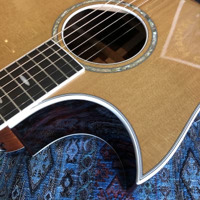 Taylor Custom Left Handed Dreadnought - Cedar/Cocobolo 2013 image 8