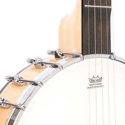 Gold Tone MM-150 Maple Mountain Openback Armrest Vintage Style Body 5-String Banjo w/Gig Bag image 5