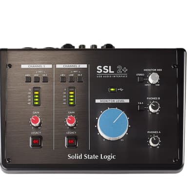 Solid State Logic SSL2+ 2x4 USB Audio Interface image 1