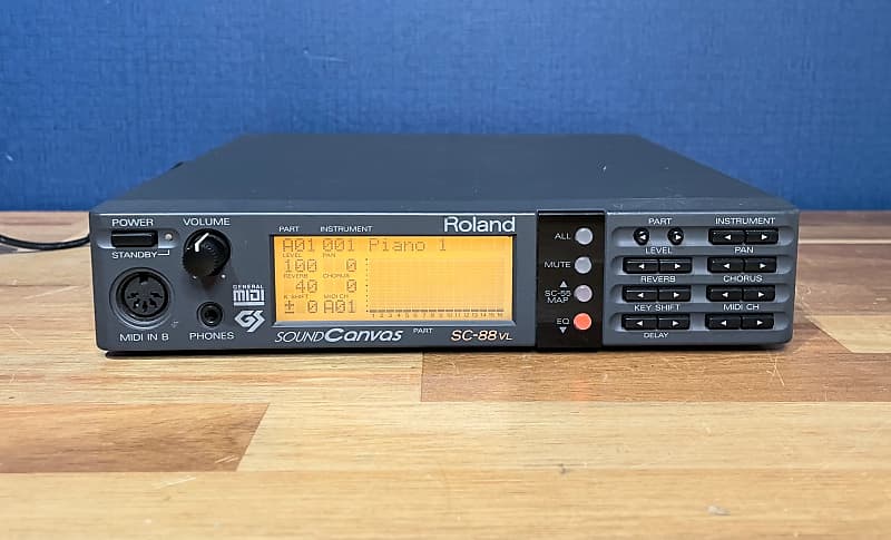 Roland MIDI音源 SC-88VL SOUND Canvas Roland SC-88VL Sound Canvas GS MIDI Sound Module | eBay