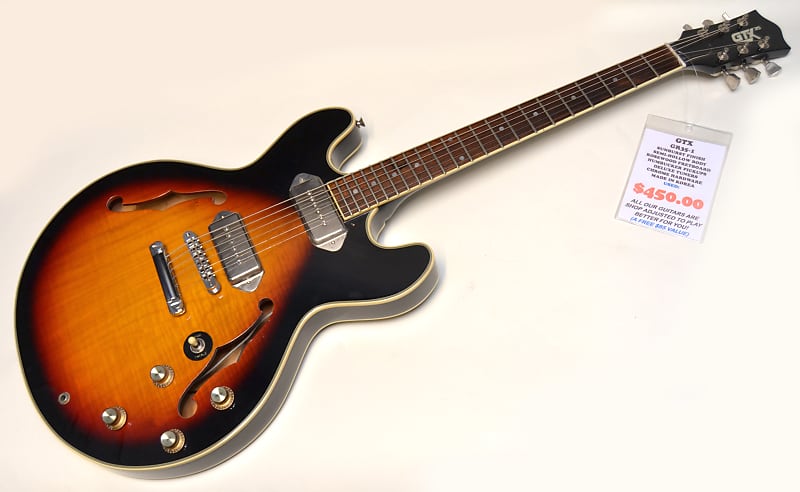 GTX GR35-1 Electric Guitar Sunburst Finish Professionally Setup! image 1