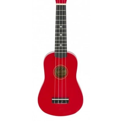 De Salvo ukulele soprano UKSRD rosso con borsa for sale