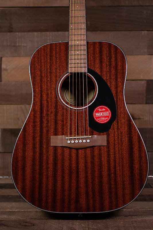 Fender CD-60S Dreadnought, Walnut FB, All-Mahogany