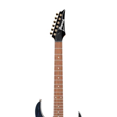 Ibanez RG421HPAHBWB RG High Performance Electric Guitar - Blue Wave Black image 5