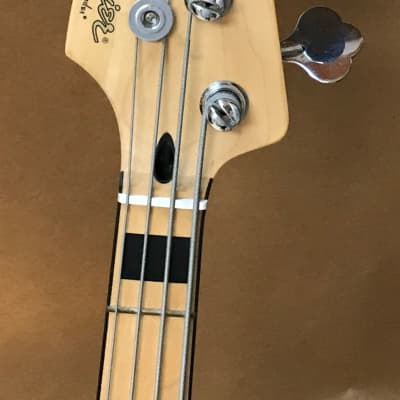 Squier by Fender Jazz Bass 4-String Electric Guitar image 4