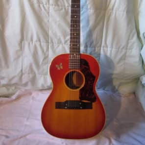 Gibson B-25-12 Acoustic 12 String 1964 Cherry Sunburst & Case image 1