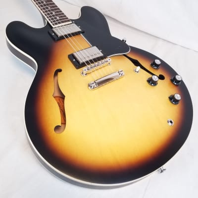 Gibson ES-335 Semi-Hollow Electric Guitar, Satin Vintage Burst, w/HSC 2024 image 11