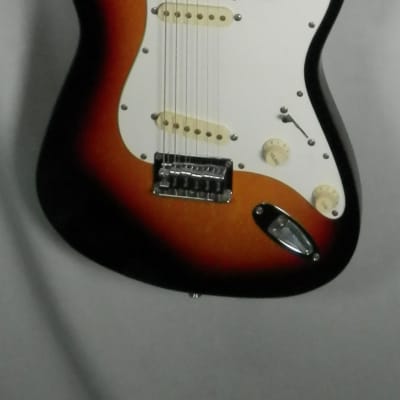 Aria STG Series Sunburst electric guitar AS-IS For parts project image 1