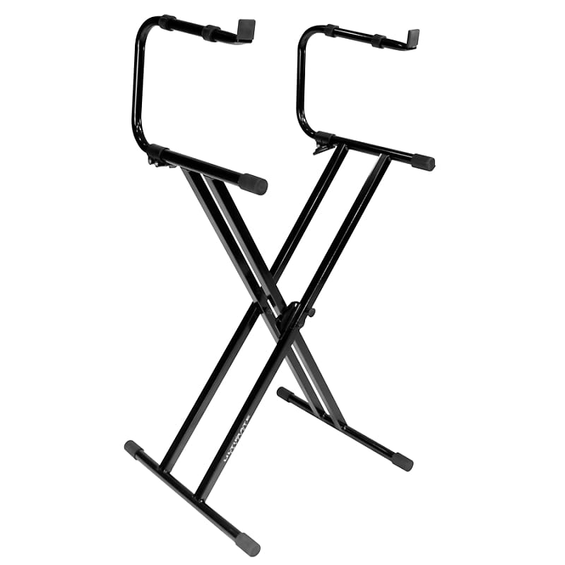 Ultimate Support IQ-2200 Two-tier IQ Series X-style Keyboard Stand image 1
