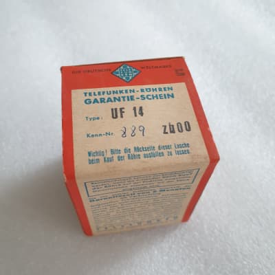 Sealed Telefunken UF14 tube Replacement for VF14 Neumann U47 Microphone image 3