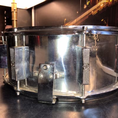 Cool Vintage Sierle Chrome Snare Drum 1960s - 2000s - Chrome image 4