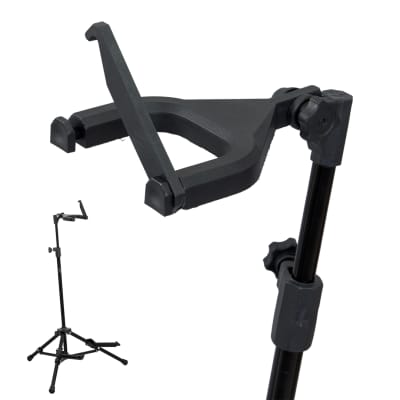 BUNDLE Music Stand for Sheet Music and Tripos Guitar/Violin Stand black image 5