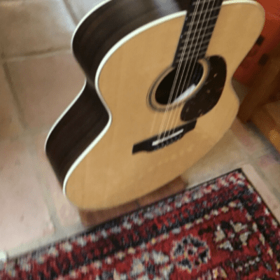 Martin Grand J-16E 12-String Acoustic/Electric Guitar Natural 2021 image 2