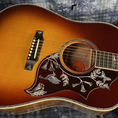 Gibson Hummingbird 12 String Custom Koa Unique Acoustic Guitar 