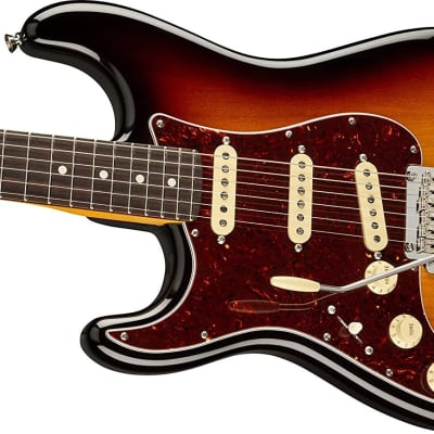 Fender American Professional II Stratocaster Left-handed - 3 Color Sunburst with Rosewood Fingerboard image 4
