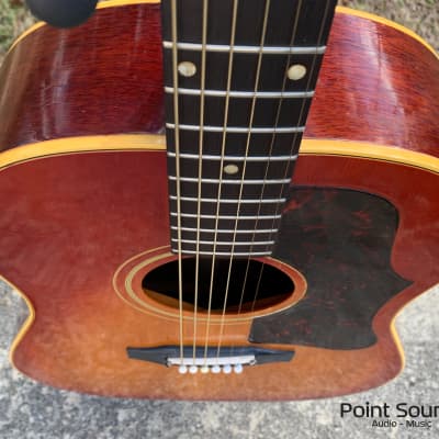 1963 Gibson J-45  -  Cherry Sunburst image 12
