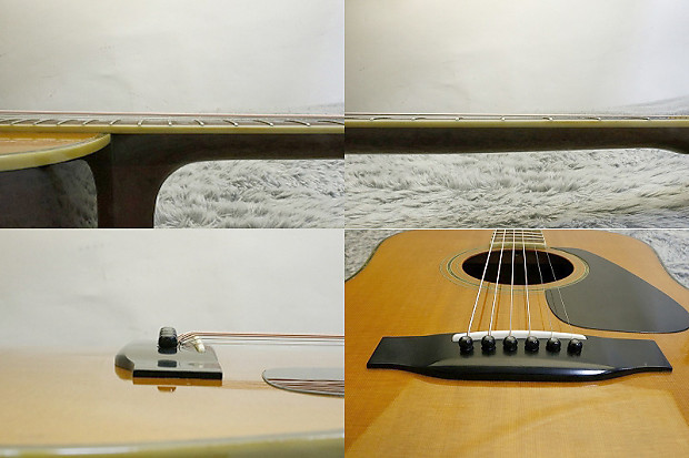 Vintage 80s made Acoustic Guitar MORRIS MD-520 Solid Spruce