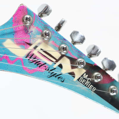 JEM Steve Vai Owned Despagni Wyld Styles MC Mini Swirl Dipped | Reverb