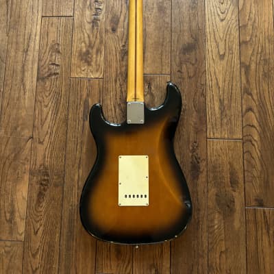 1989 Fender ST-57 Stratocaster 1957 Reissue Sunburst MIJ Fujigen Japan image 3